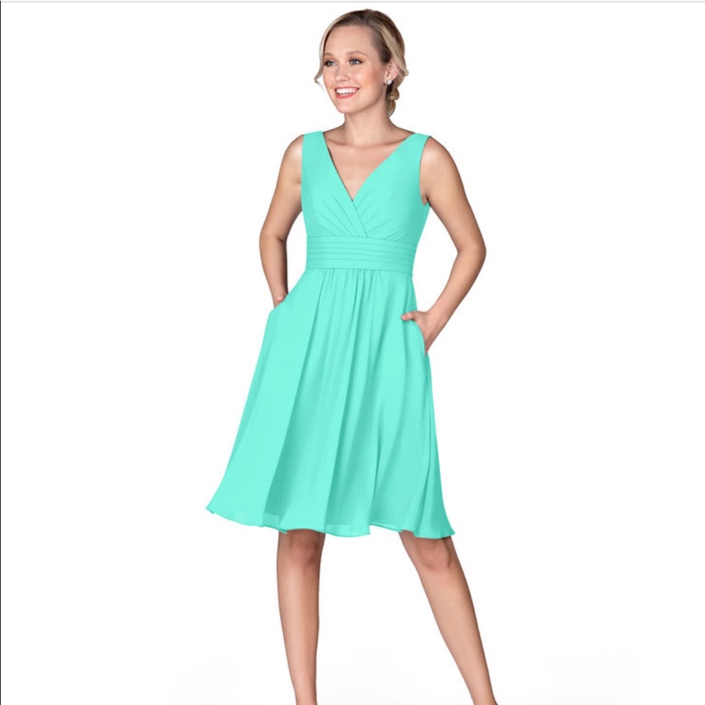 Azazie Kyla Bridesmaids dress custom size, spa